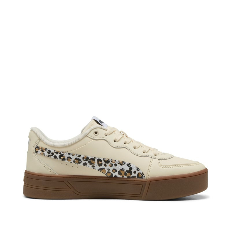 Skye Leo Womens Beige Sneakers