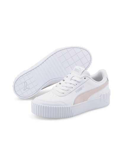 Carina Lift Girls White Trainers
