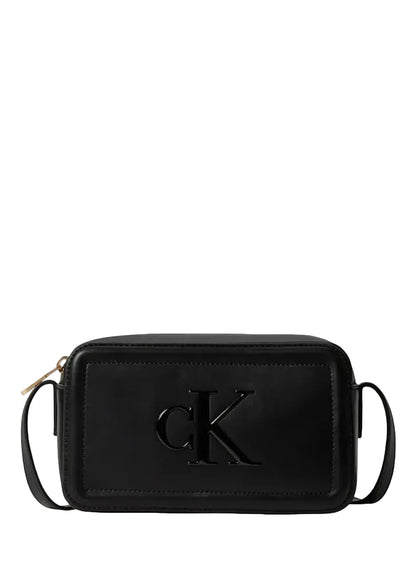 Embossed Monogram Camera Bag