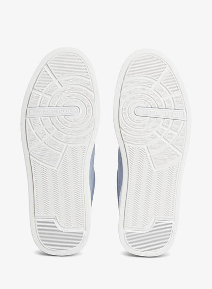 Suede Court Trainers