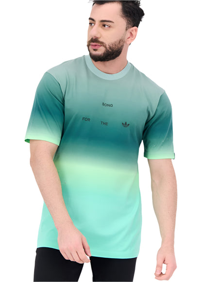Men Sportswear Fit Short Sleeves Running T-Shirt, Green Combo