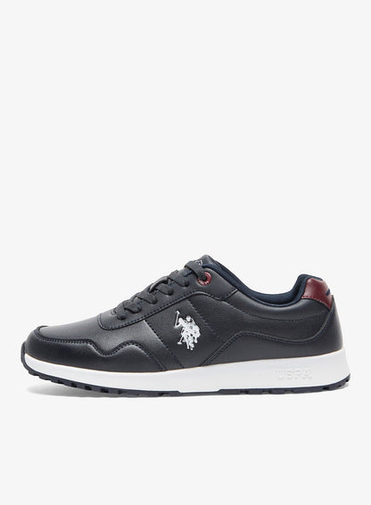 Men's Navy Casual Sneakers - Classic Style Shoes with Cushioned Comfort