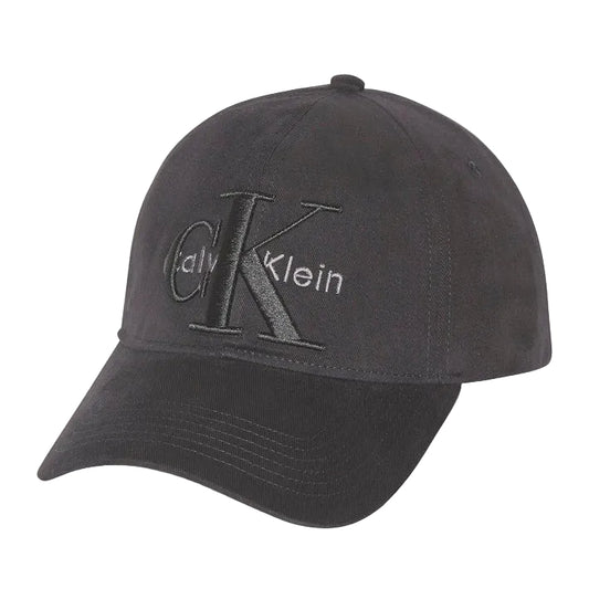 LARGE LAYERED MONOLOGO curved peak CAP