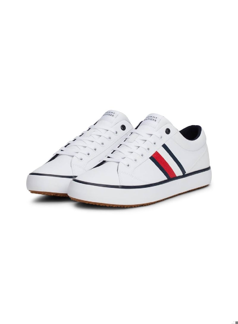 Leather Signature Tape Fine Cleat Sneakers