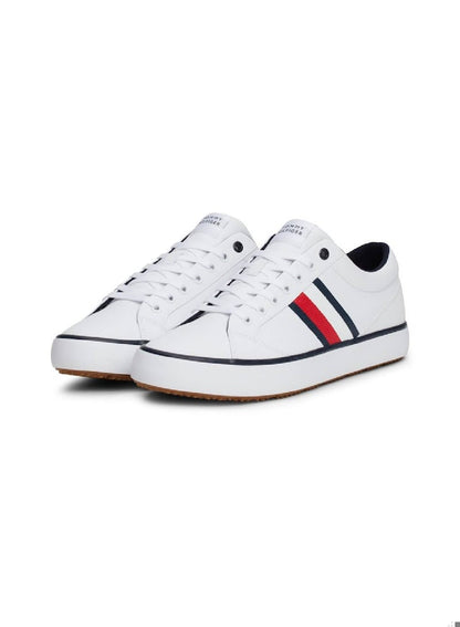 Leather Signature Tape Fine Cleat Sneakers
