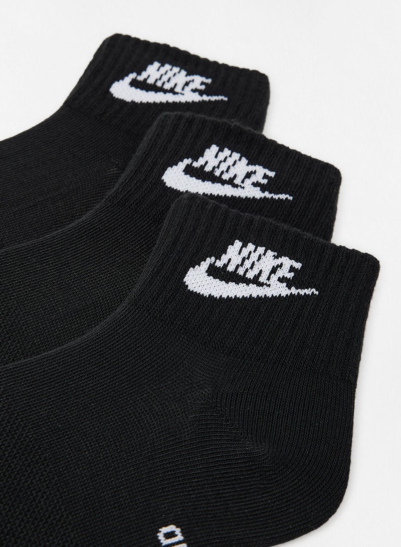 Everyday Essential Ankle Socks (Pack of 3)