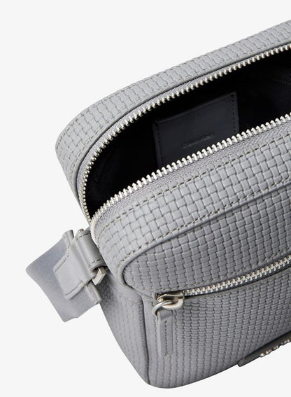 Embossed Emblem Logo Reporter Bag
