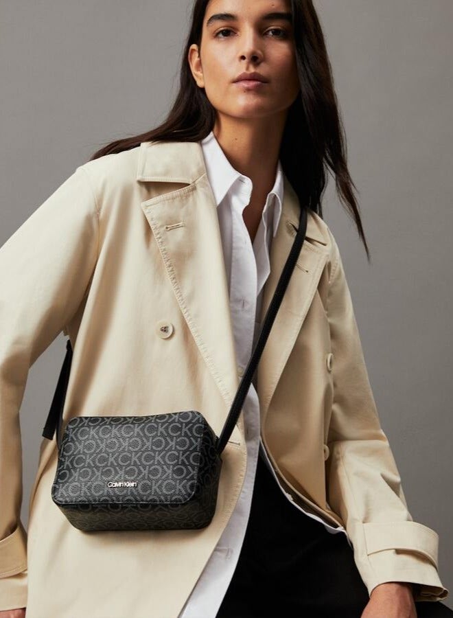 Recycled Crossbody Logo Bag