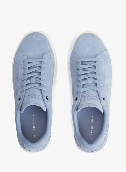Suede Court Trainers