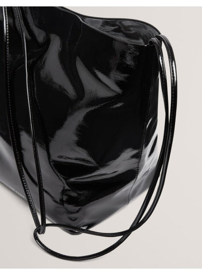 Crinkle Thin Strap Medium Bag