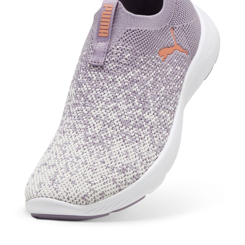 Softride Remi Womens Purple Slipon Knit Running Shoes