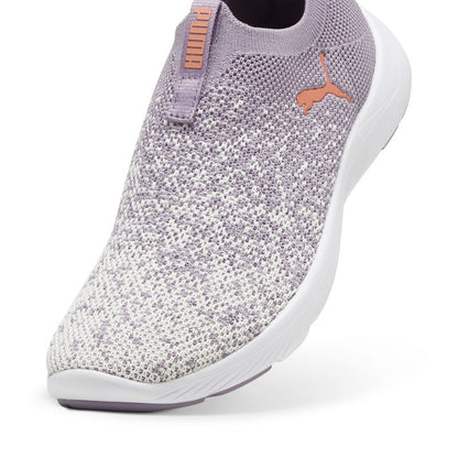 Softride Remi Womens Purple Slipon Knit Running Shoes