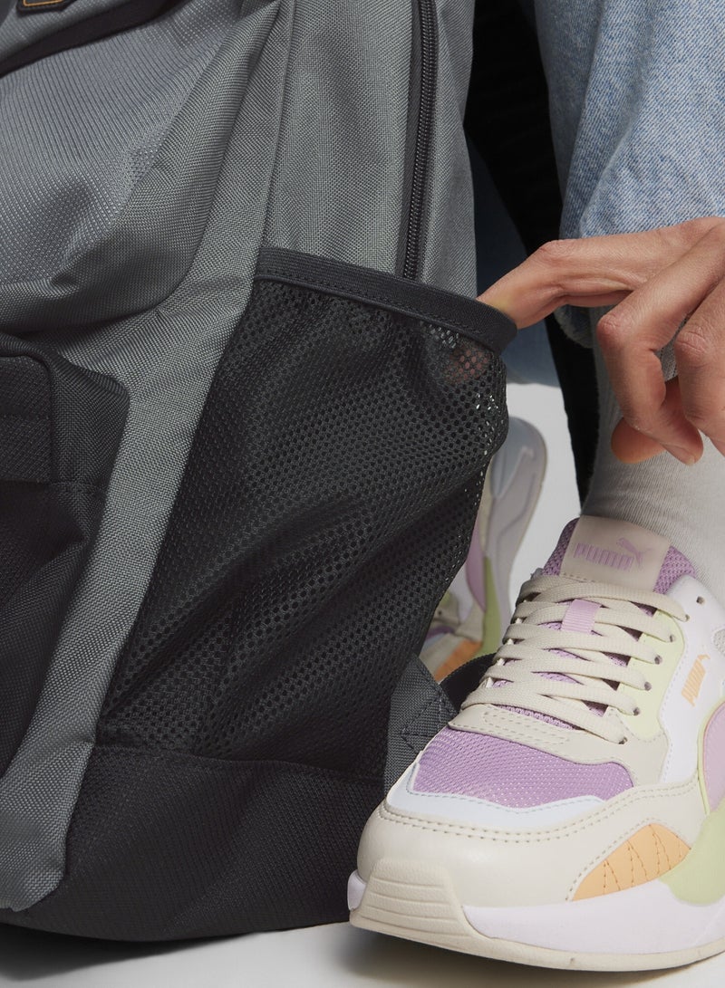 Deck Unisex Grey Backpack