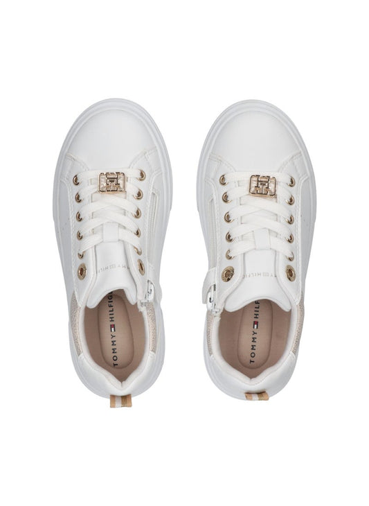 Kids Lace Up Low Top Sneakers
