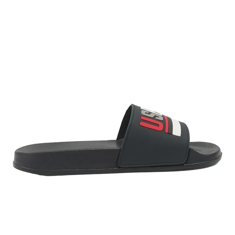 Men's Navy Signature Slides – Effortless Style Meets Ultimate Relaxation!
