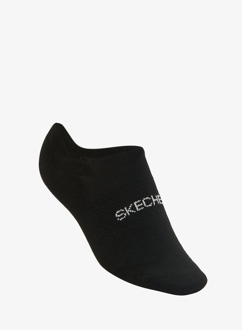 3 Pack Non-Terry No-Show Socks
