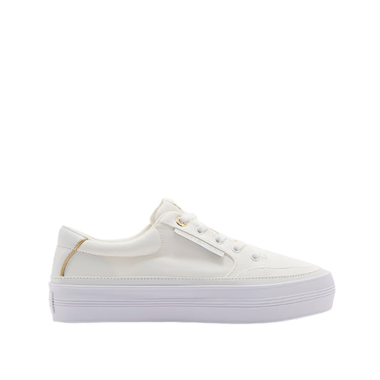 Logo Detail Lace Up Low Top Sneakers