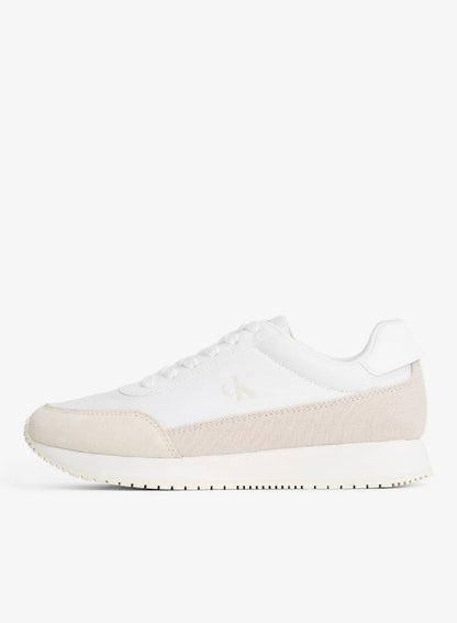 Retro Low Lace Up Canvas Runner Sneakers