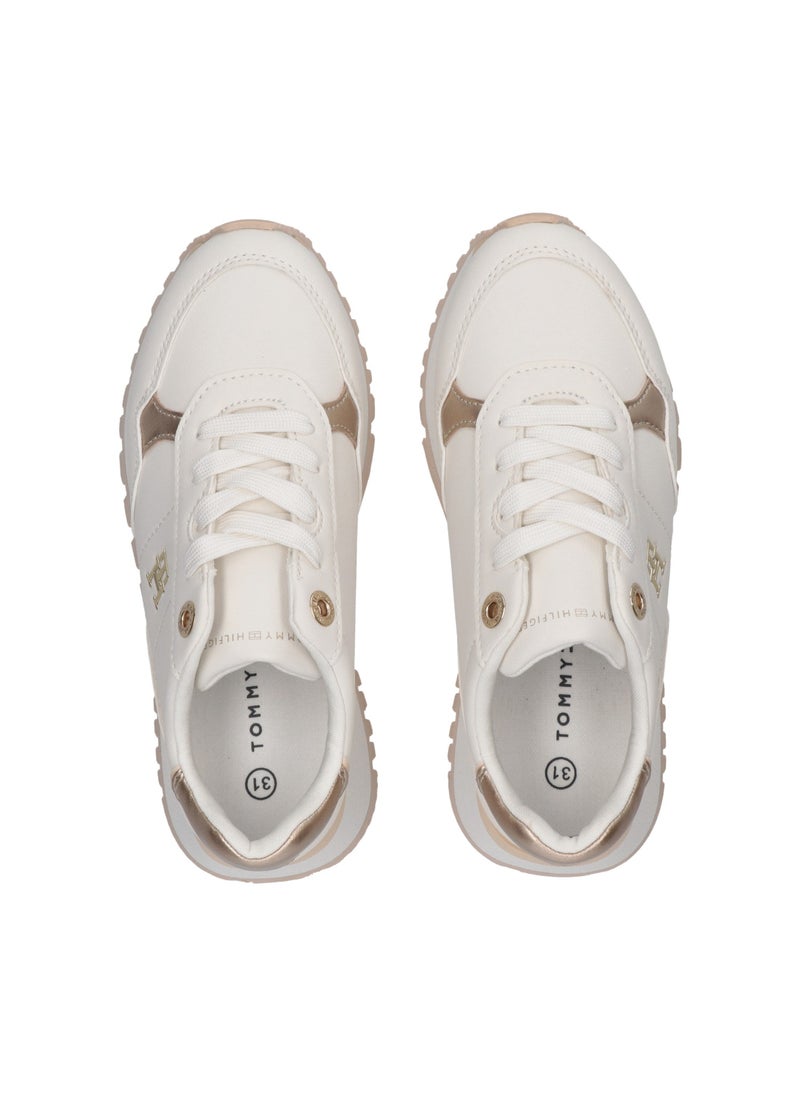 Kids Lace Up Low Top Sneakers