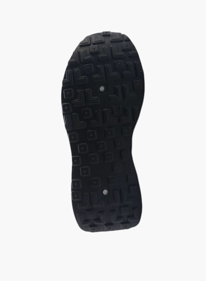 Women's Panelled Lace-Up Sneakers