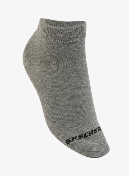 3 Pack Non-Terry Quarter Crew Socks