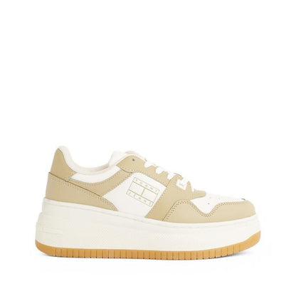 Retro Logo Lace Up Sneakers
