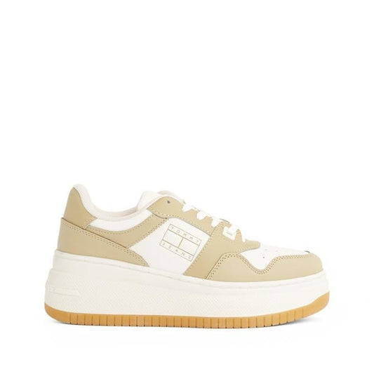 Retro Logo Lace Up Sneakers
