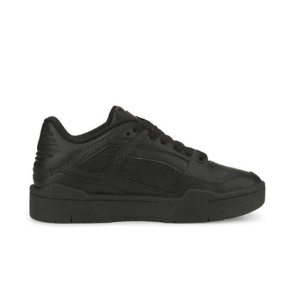 Slipstream Unisex Black Leather Sneakers