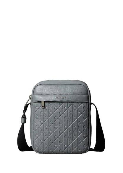 Embossed Emblem Logo Reporter Bag