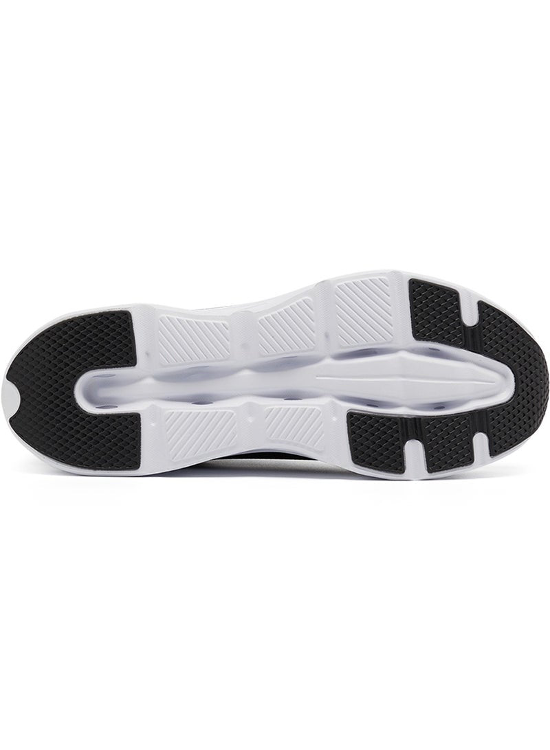 Men's Black Low-Top Sneakers - Lightweight Lace-Up Design, Comfortable for Everyday Outfits