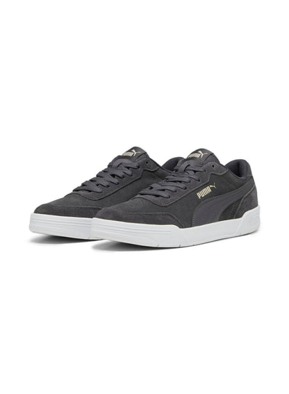 Caracal Unisex Grey Suede Trainers