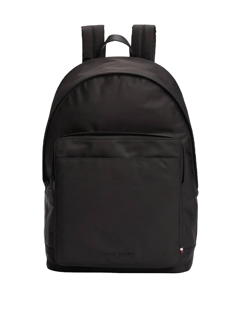 Textured Logo Dome Backpack