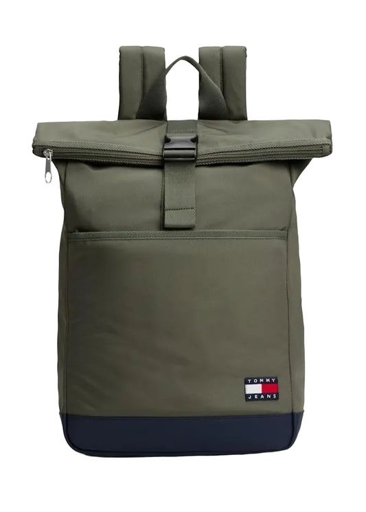 Logo Roll Top Backpack