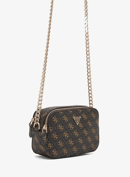 Noelle Logo Detail Zip Through Crossbody