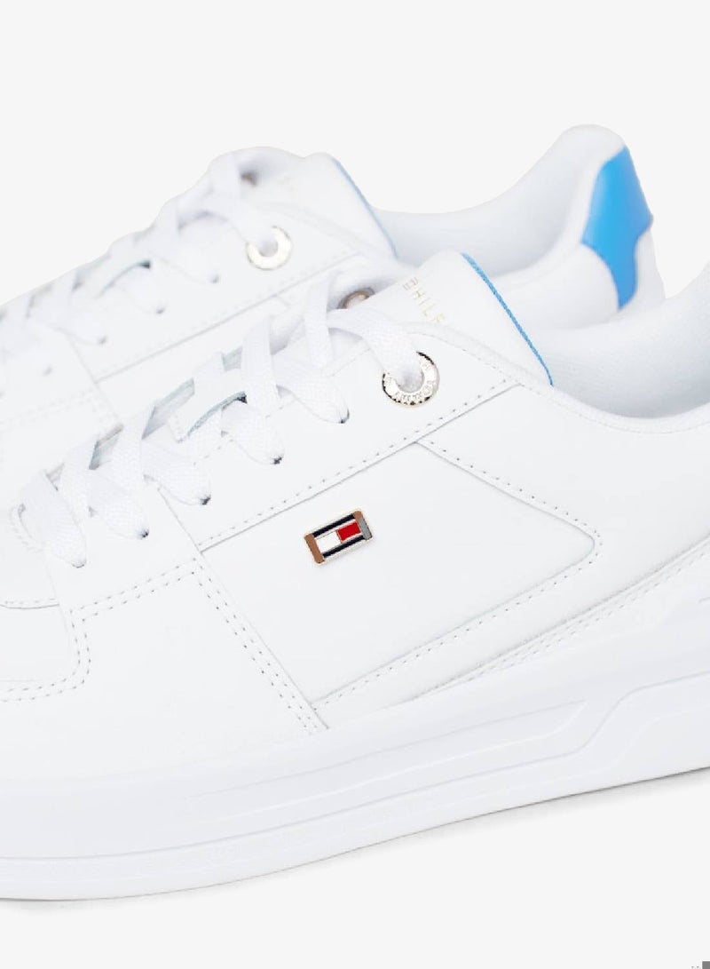 Enamel Flag Basketball Low-Top Sneakers