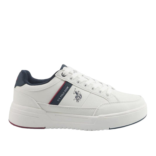 Men's White Classic Low-Top Sneakers,Lightweight Shoes Casual for Everyday Style