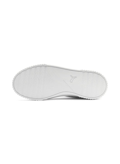 Carina L Youth Girls White Casual Lace Up Sneakers