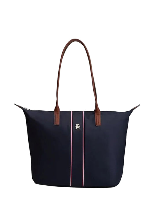 Monogram Signature Tape Tote Bag