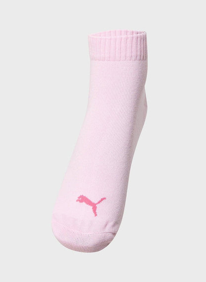 3 Pack Quarter Plain Socks
