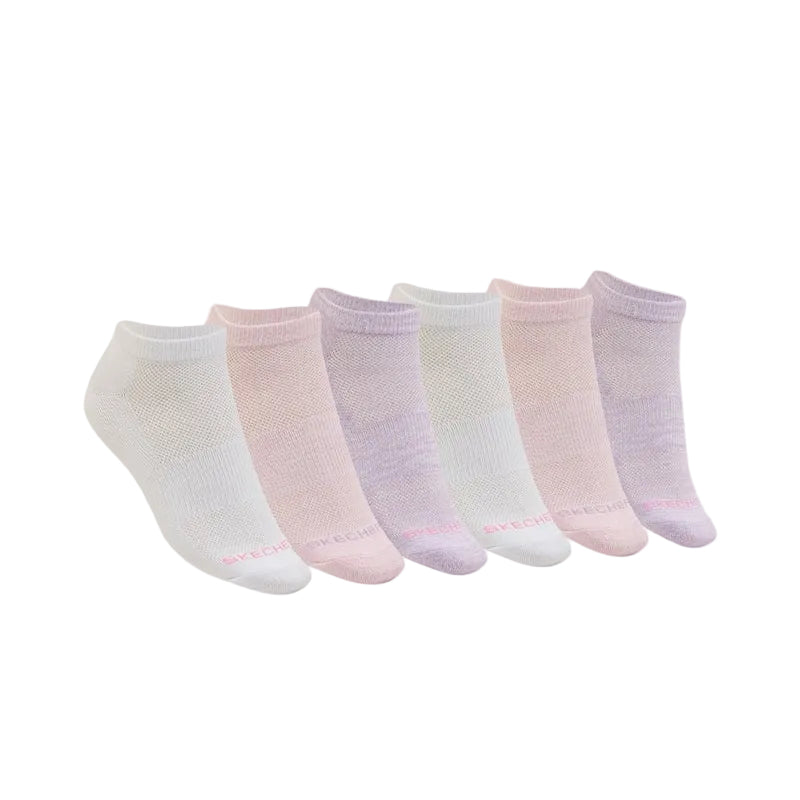 6 Pack Terry No Show  Socks