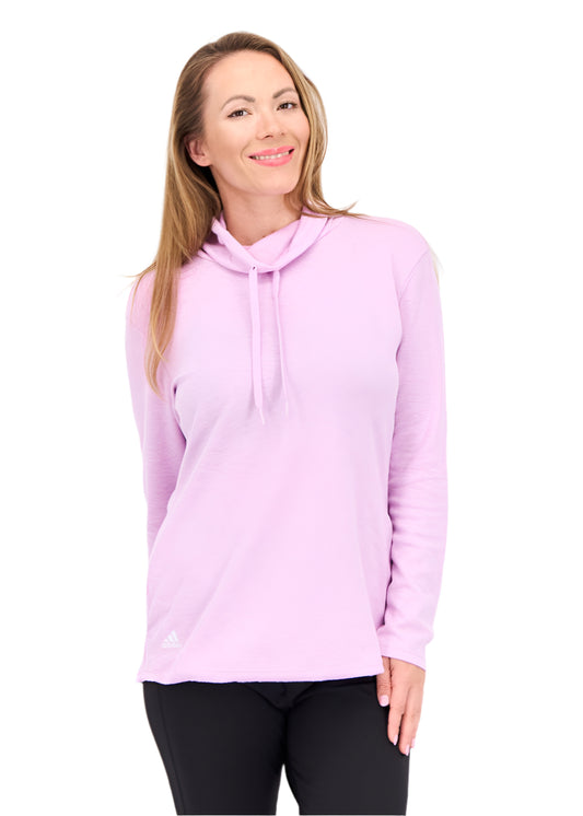 Women Sportswear Fit Long Sleeves Outdoor Sweatshirt, Lavender