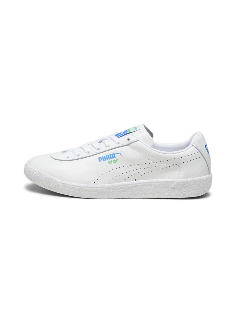 Star Tennis Whites Mens White Sneakers