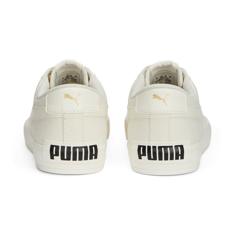 Bari Casual Unisex White Canvas Sneakers