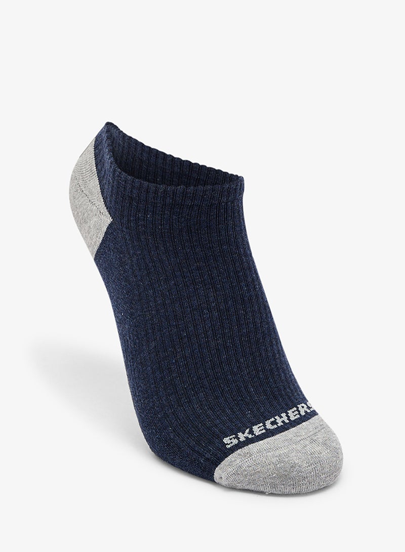 3 Pack Terry No Show Socks