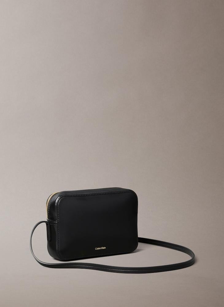 Logo Detail Zip Through Crossbody