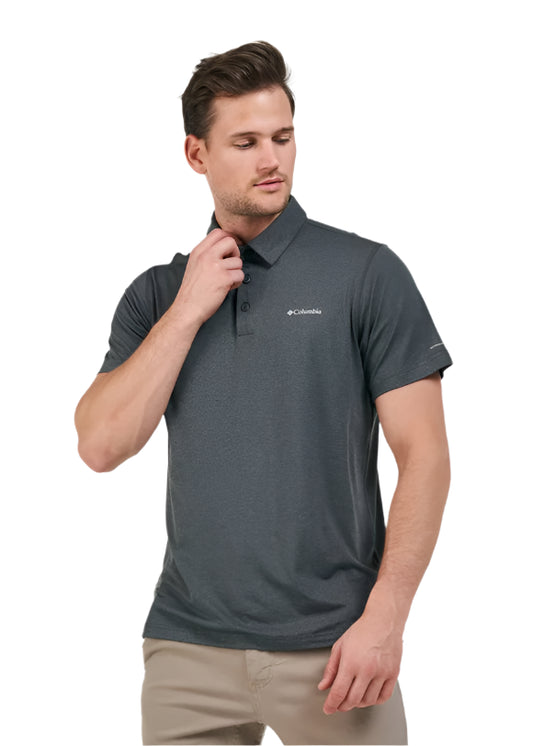Men's Tech Trail Hiking Polo Shirt