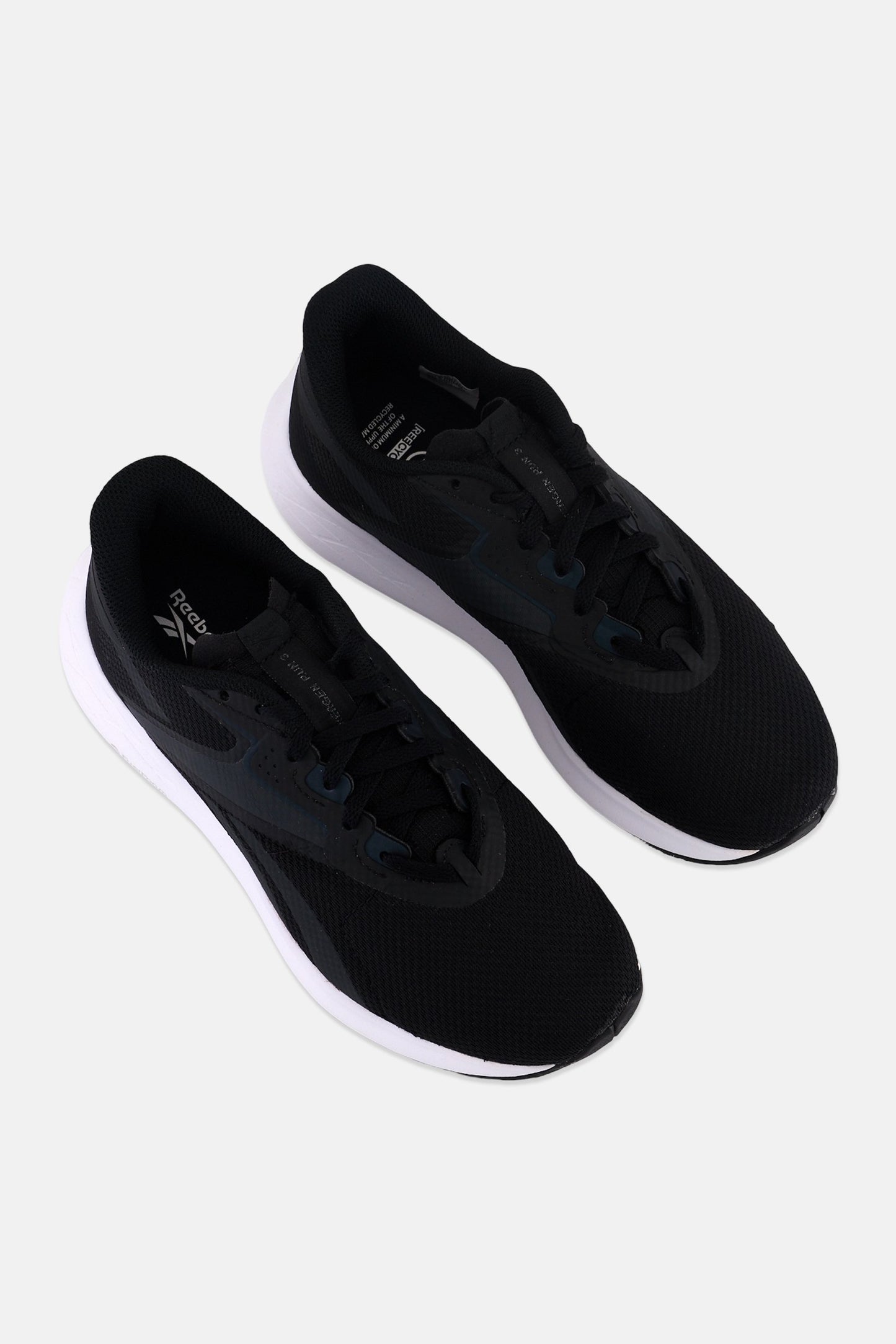 Women Energen Run 3 Lace Up Running Shoes, Black