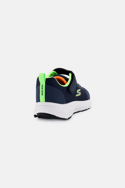 Kids Boy Go Run Consistent Transitioner Velcro Closure Running Shoes, Navy