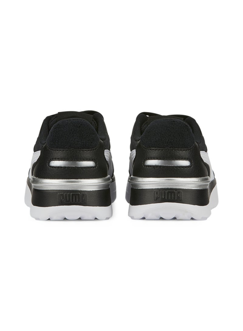 R78 Voyage Soft Girls Black Sneakers