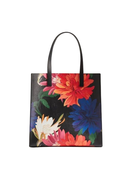 PRINTED DAHLIA LARGE ICON BAG